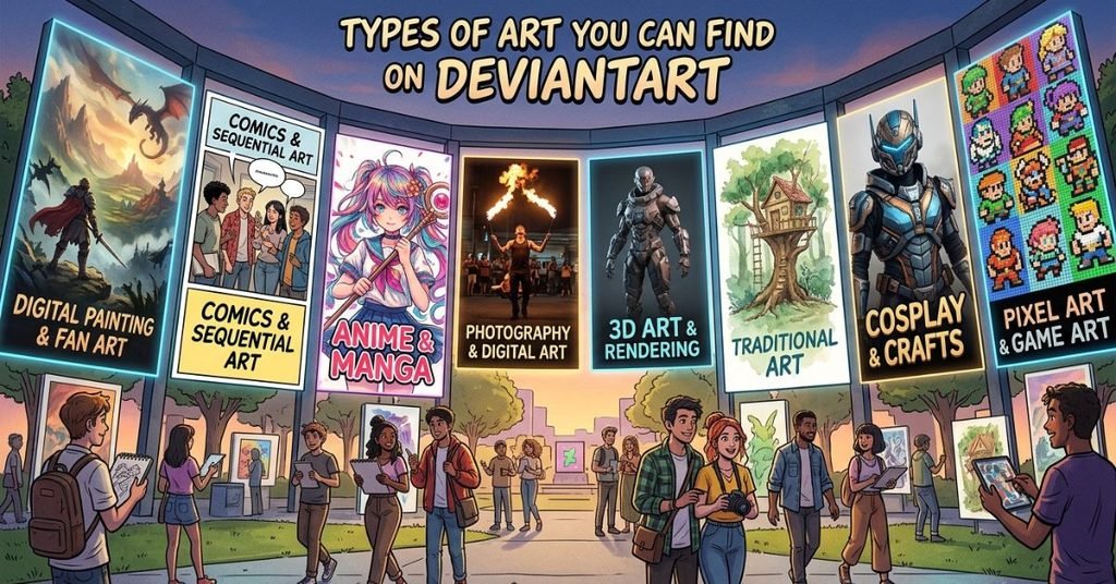 Types of Art Can You Find on DeviantArt